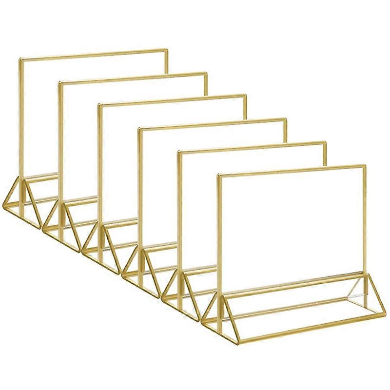 Clear Acrylic Sign for Wedding Table Numbers Restaurant Signs A