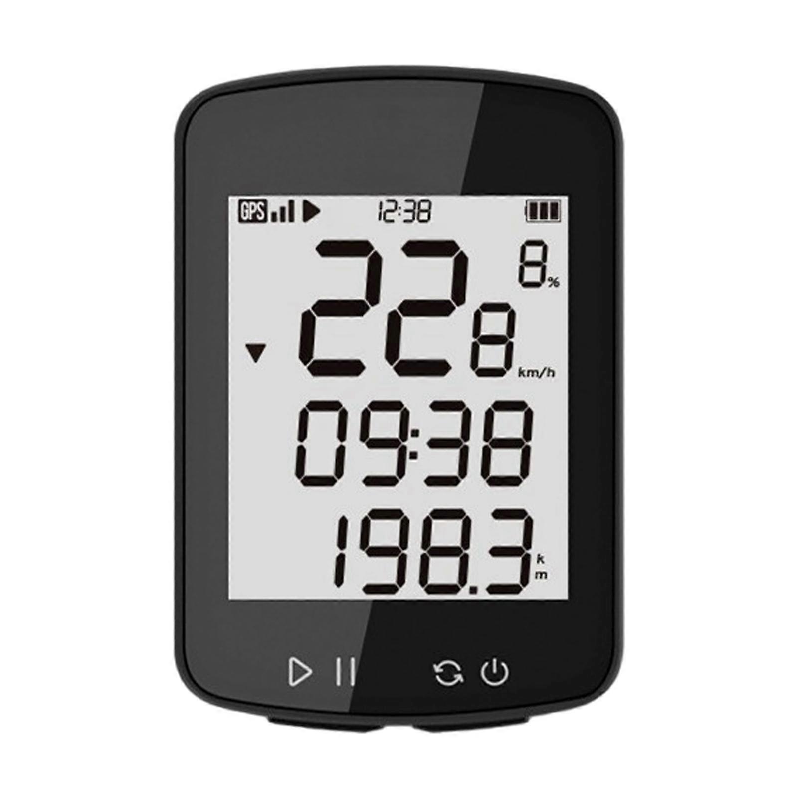 Compteur de vélo sans fil multicolore