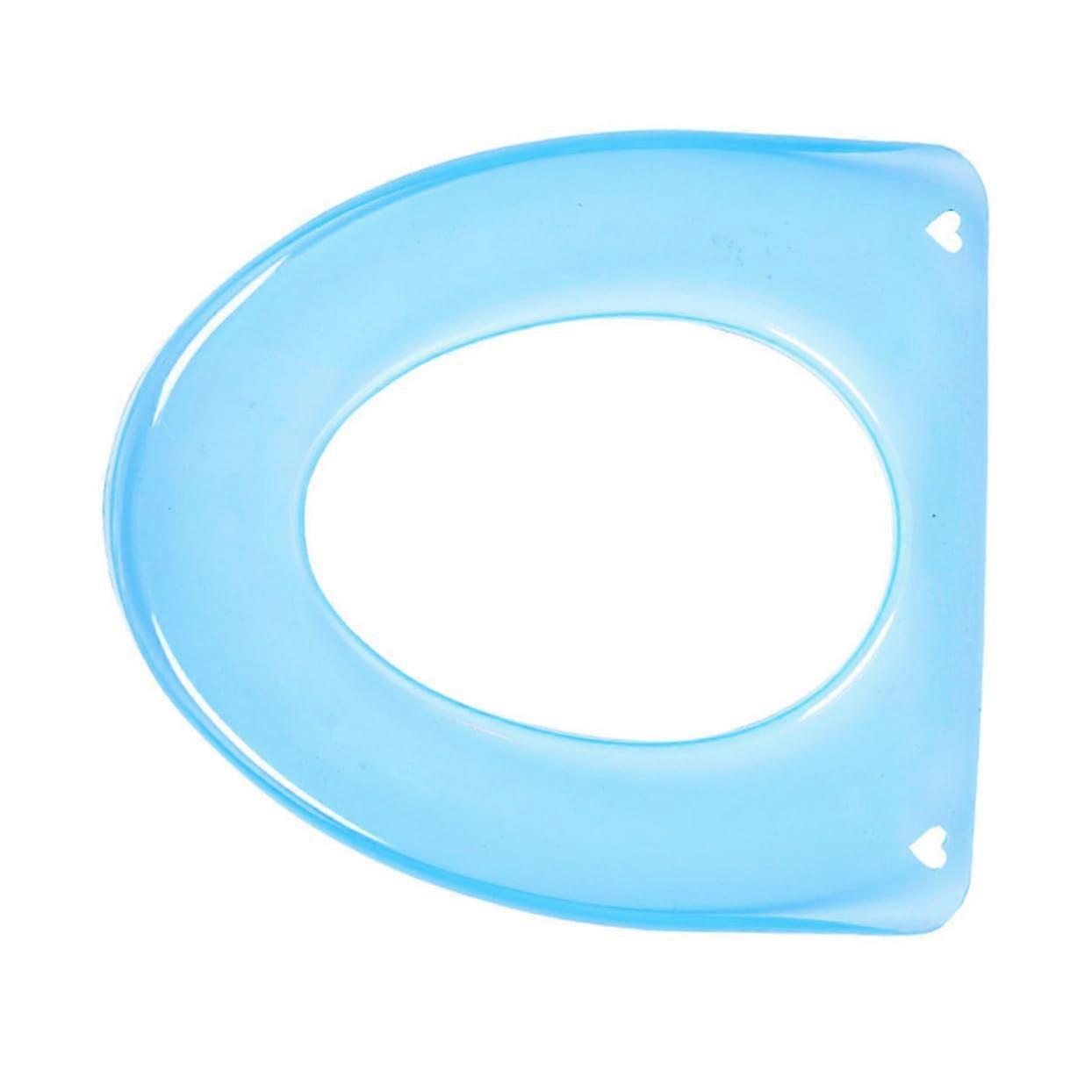 Commode Seat Toilet Cover Cushion Mat - Breathable Bathroom Supply, Universal Fit, Soft Fabric, Non-Slip Design