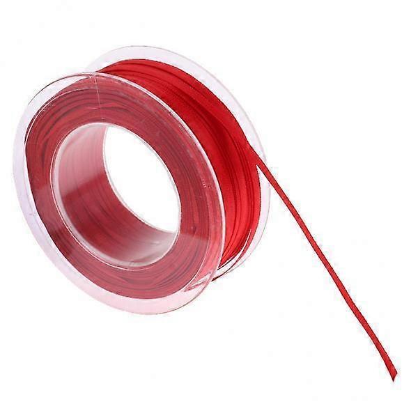 2x 55 Yard Polyester Double Ribbon 3 mm for Gift Package