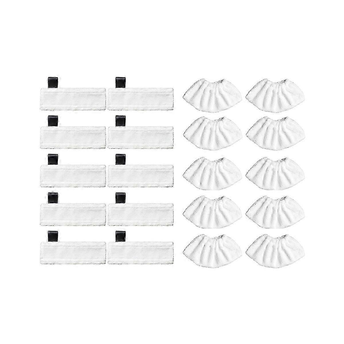 Replacement Microfiber Cleaning Pads for Easyfix SC1-SC5 Mop Cloth Cover Accessories