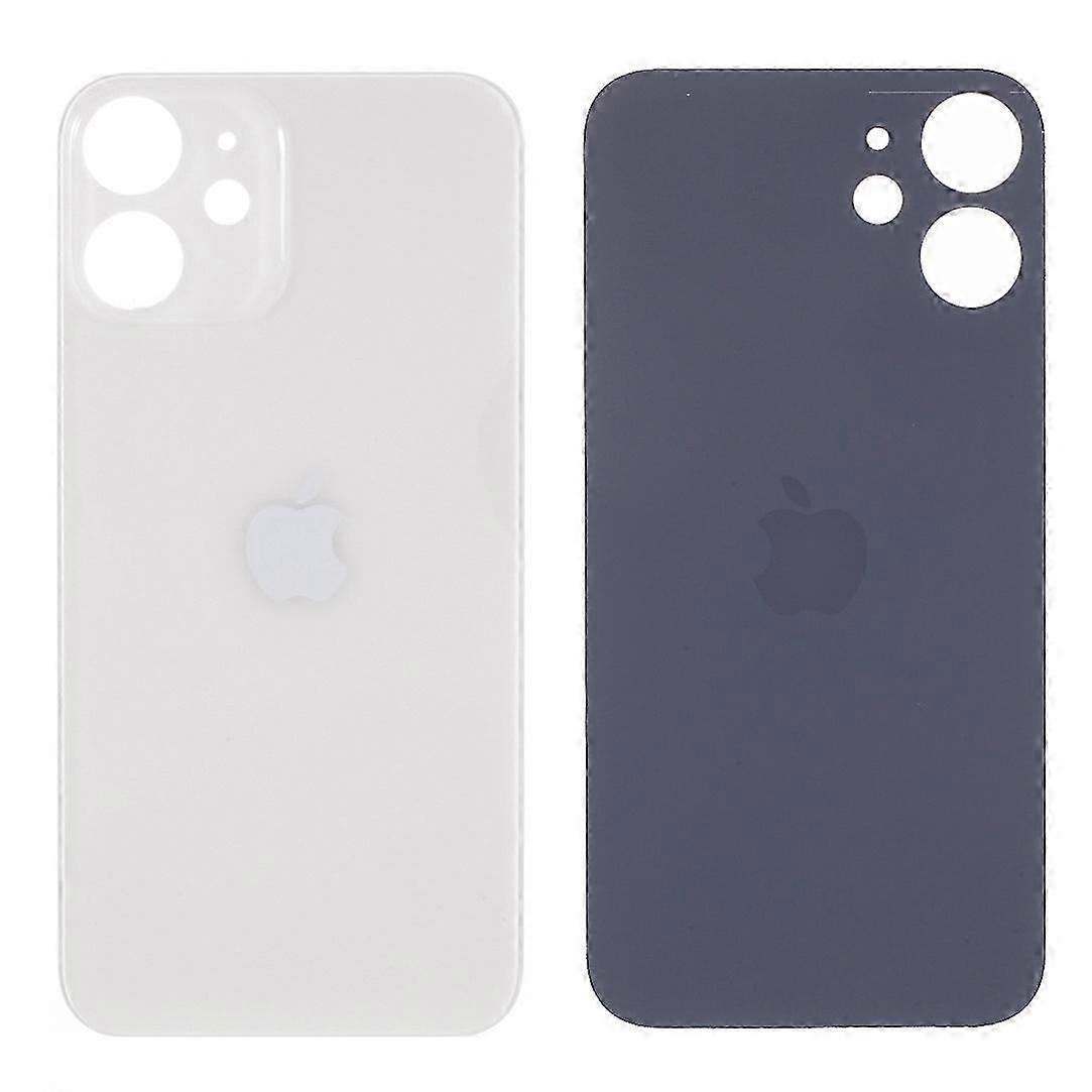 Compatible with iPhone 12 Battery Housing Cover Repair Part (Camera Lens Ring Hole Standard Version)