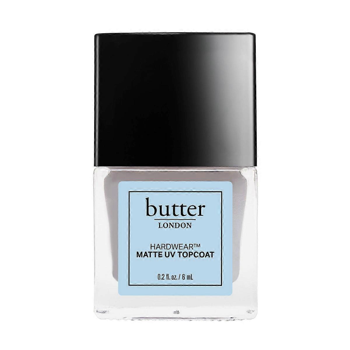 Butter London Hardwear 哑光 UV 面漆 - 0.2 液量盎司