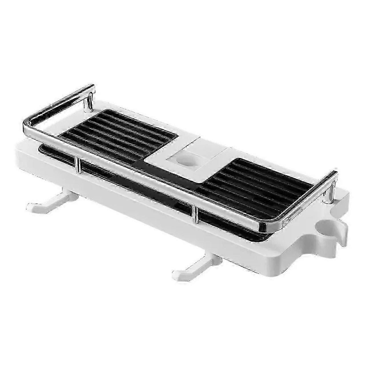 2025 required No drilling for shower rowd bathroom shower rack adjustable height