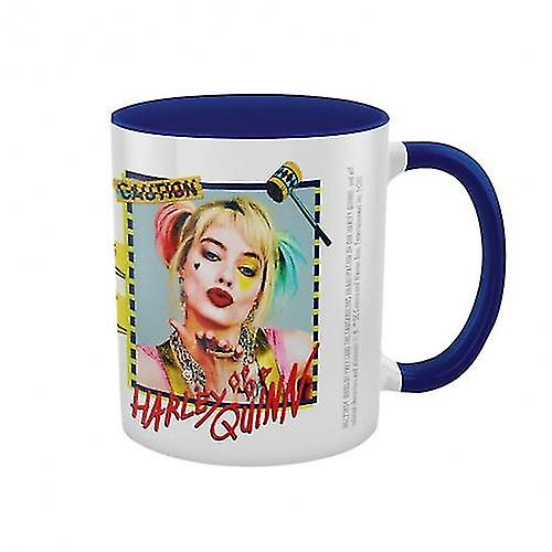 Birds Of Prey Warning Harley Quinn Mug