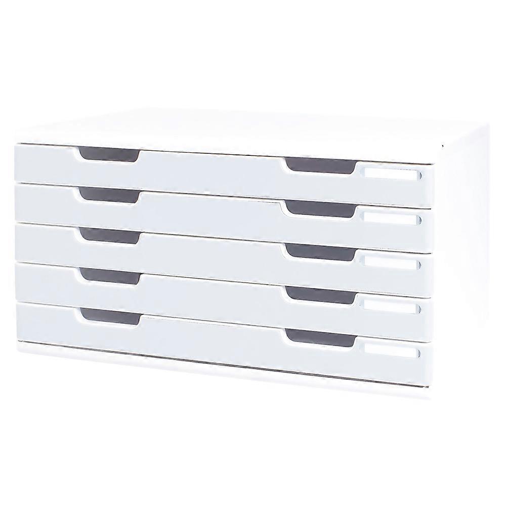 Exacompta 322041D MODULO A3 (5 drawers) light grey/blue - Stone grey