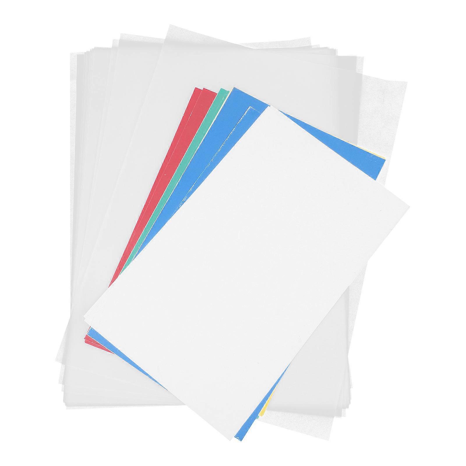 Water Soluble Copy Paper Supporting Designs on Fabric and Leather Crafts