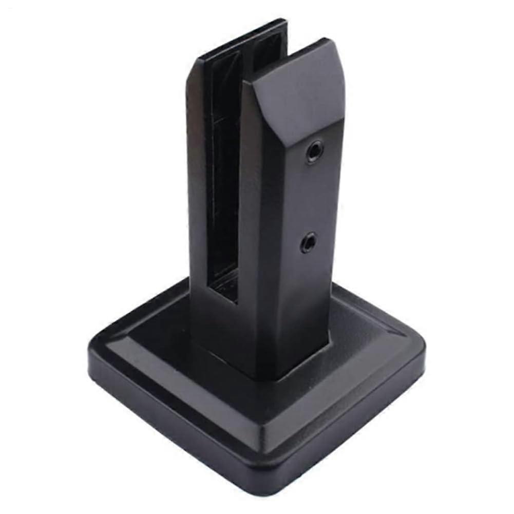 Quadratic stainless steel clamp rustresistant metal bracket, strong pipe closure adjustable clamp for square tube