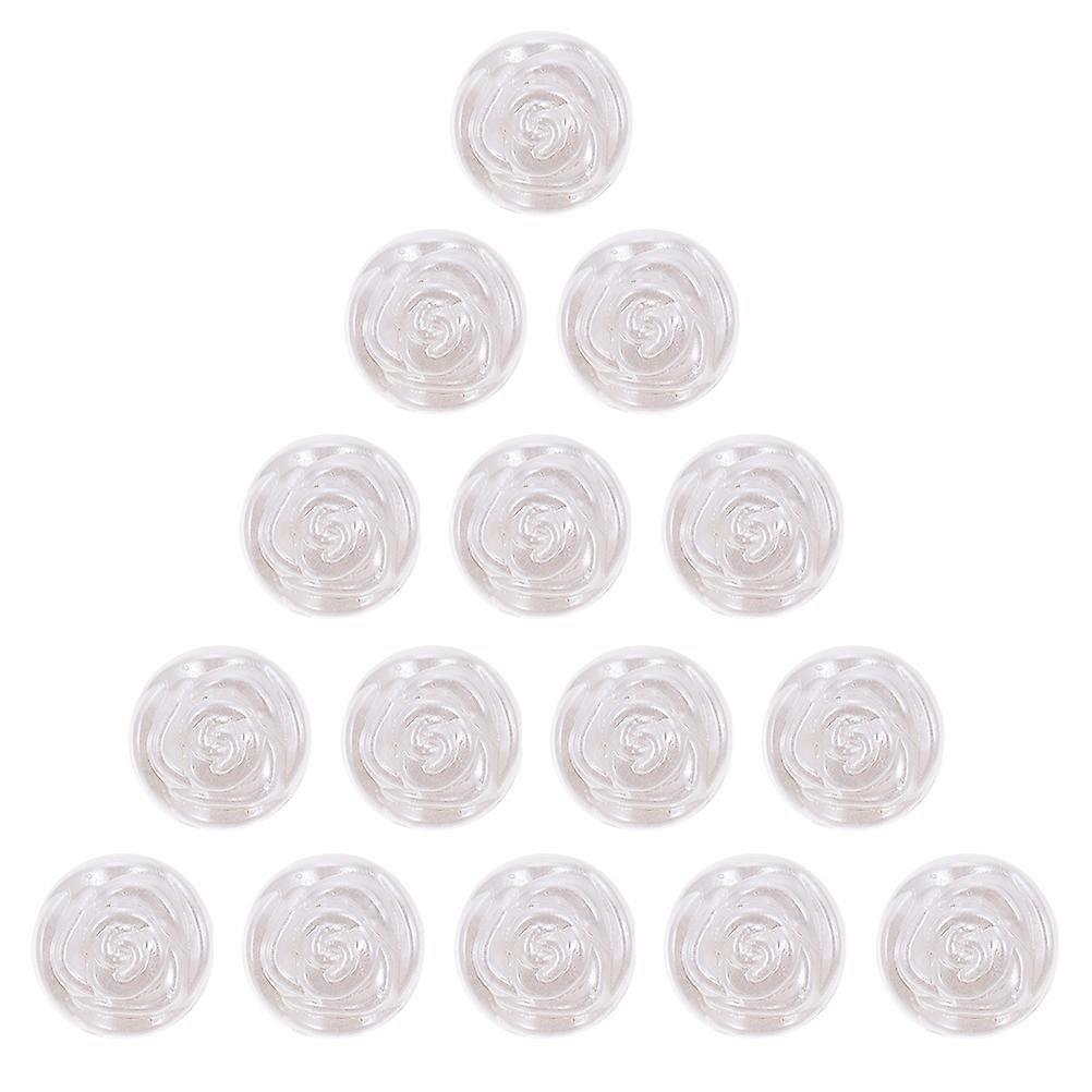Crafts Button Sewing Accessory Rose Buttons Fabric Art Projects 50Pcs