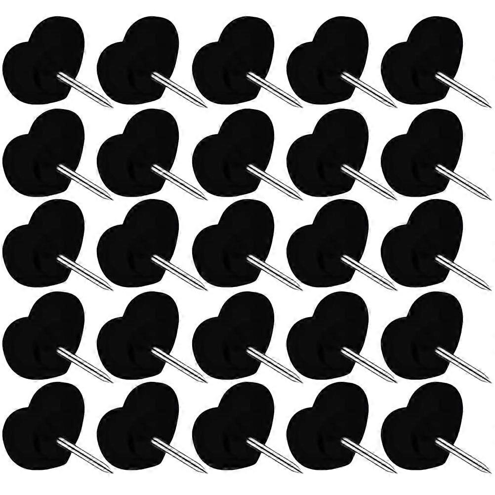 Decorative Push Pin Thumbtacks Heart Shape Pushpins Creative Simple Locations 1.20X1.20X1.20cm