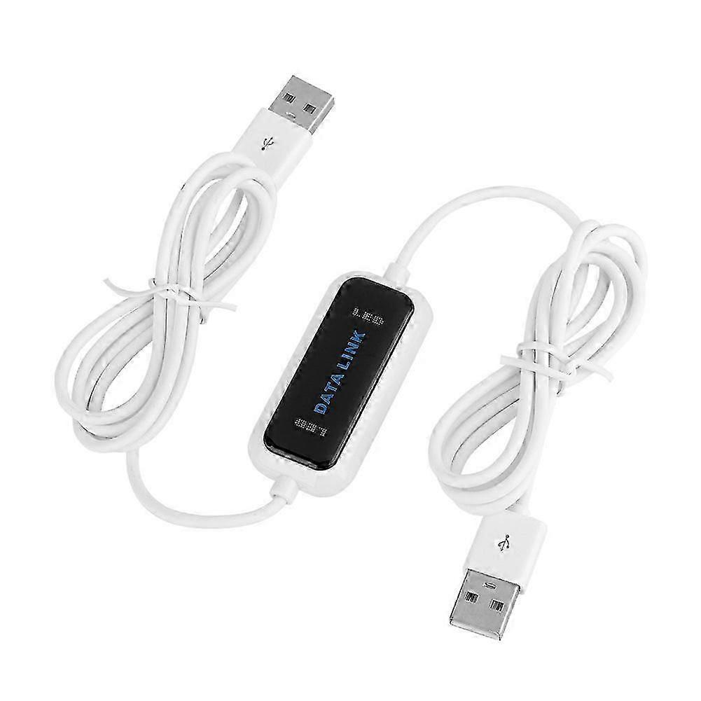 USB 2.0 Online Laptop PC to PC Data Link File Transfer Cable Bridge EC for 2000 / XP/Vista/Windows 7/8