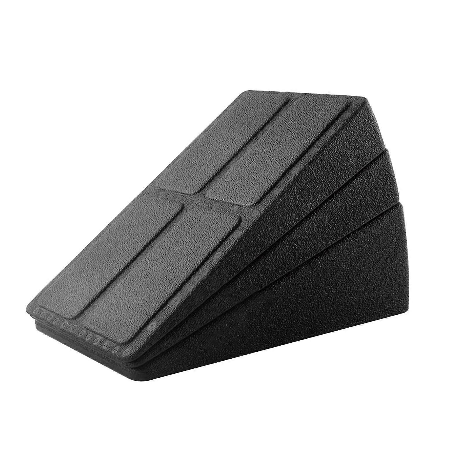 Pack of 3 Yoga Blocks Wedge for Yoga and Pilates Foam Slant Board Squat Wedge