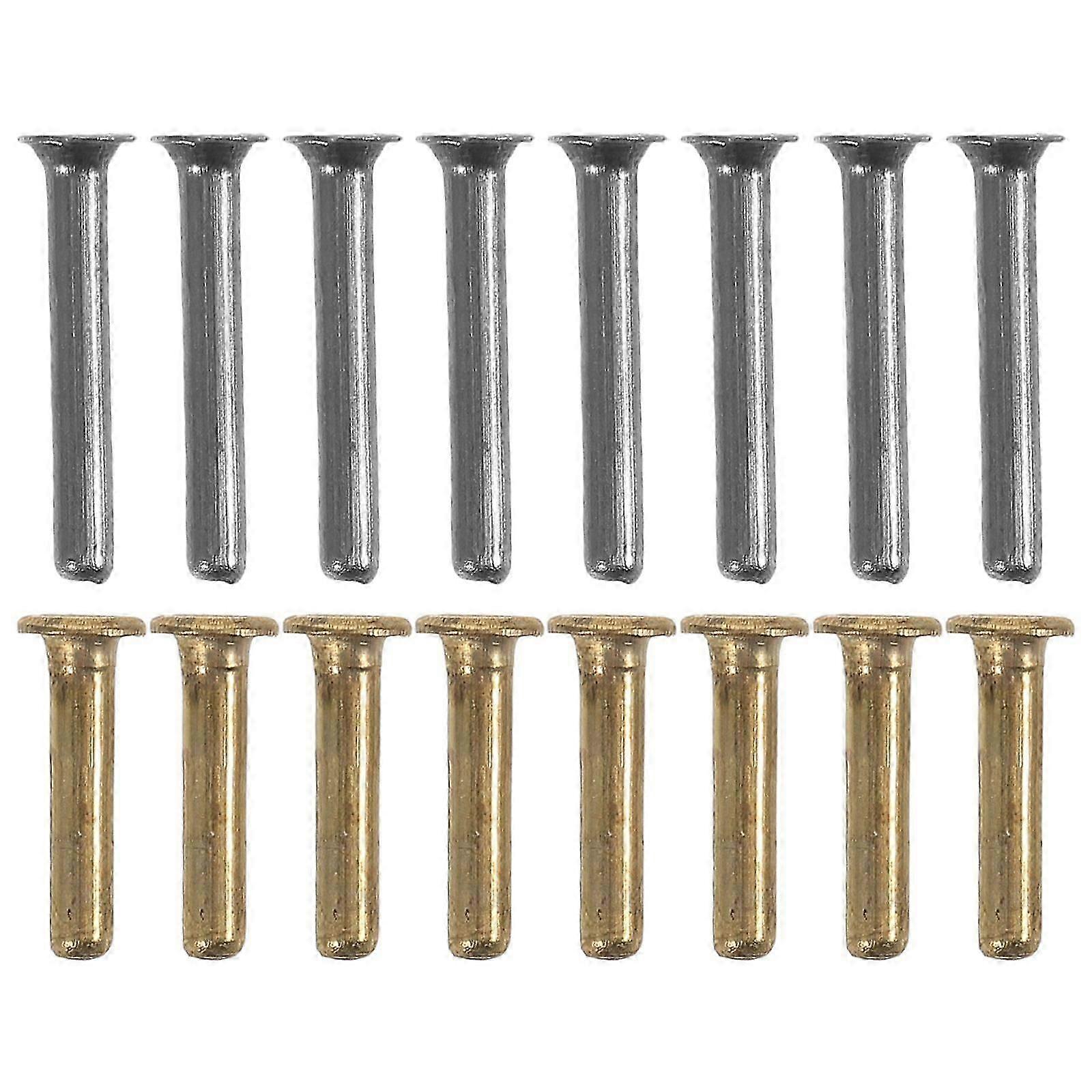 16pcs Rivets Pour Parapluie Côtes Parapluie Rivets Pièces de Parapluie Support Rivets Pour Parapluie Restauration Réparation Rivets Pour Parapluies