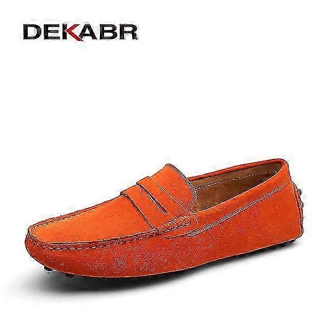Μάρκα: Άνοιξη Καλοκαίρι Hot Sell Μοκασίνια Άνδρες Loafers Υψηλής ποιότητας γνήσια δερμάτινα παπούτσια Άνδρες Flats Ελαφριά παπούτσια οδήγησης Γυναίκες