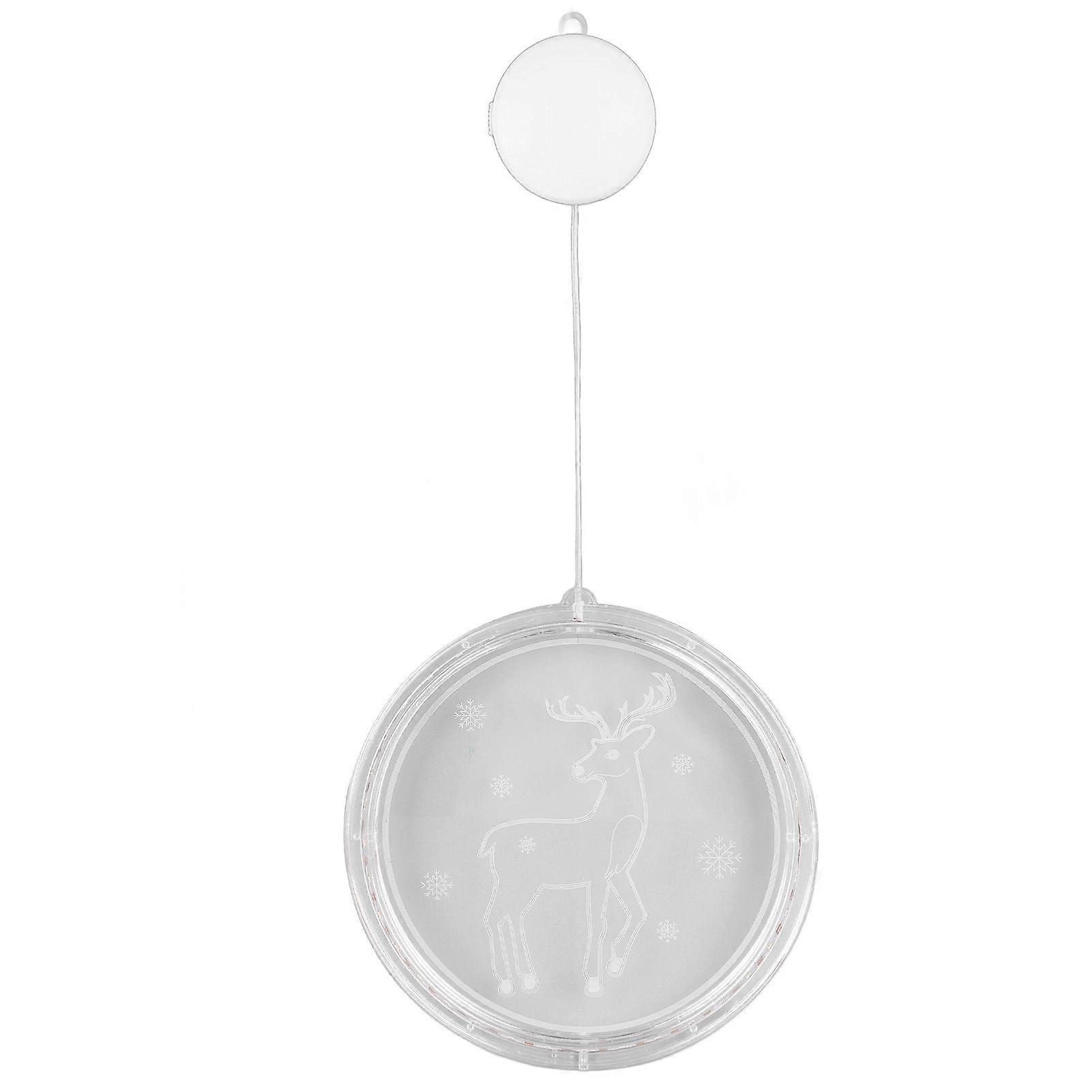 2025 Latest Model  Christmas 3D Window Hanging Lights Clear Texture Exquisite