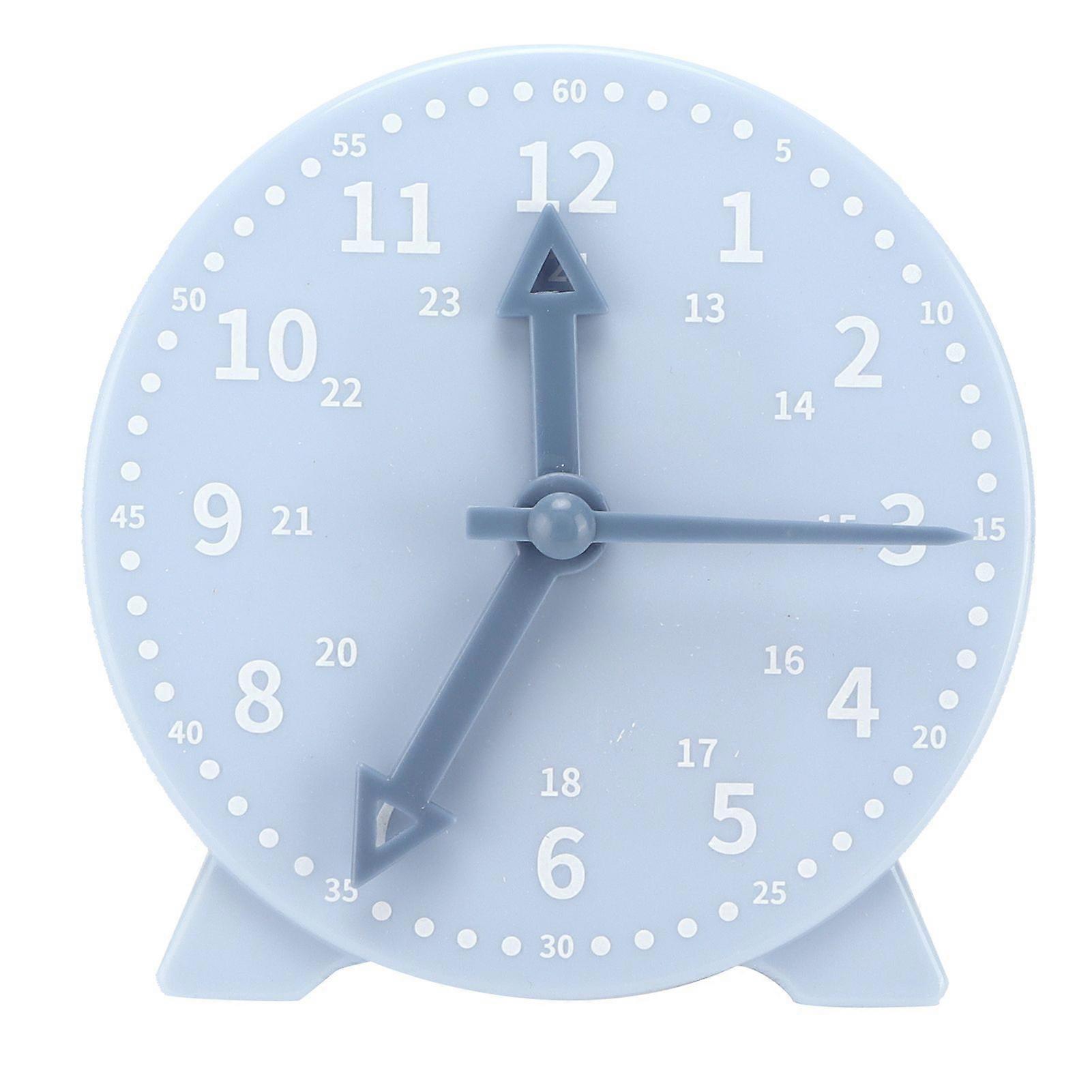2025 Latest Model Mprince Clock Model Blue Learning Time Mathematics Teaching