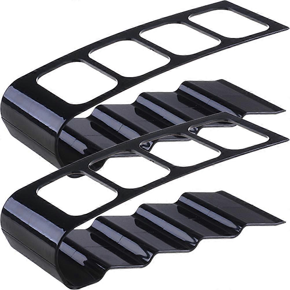 Remote Control Organizer Table Top Simple And Generous Design Iron 2Set