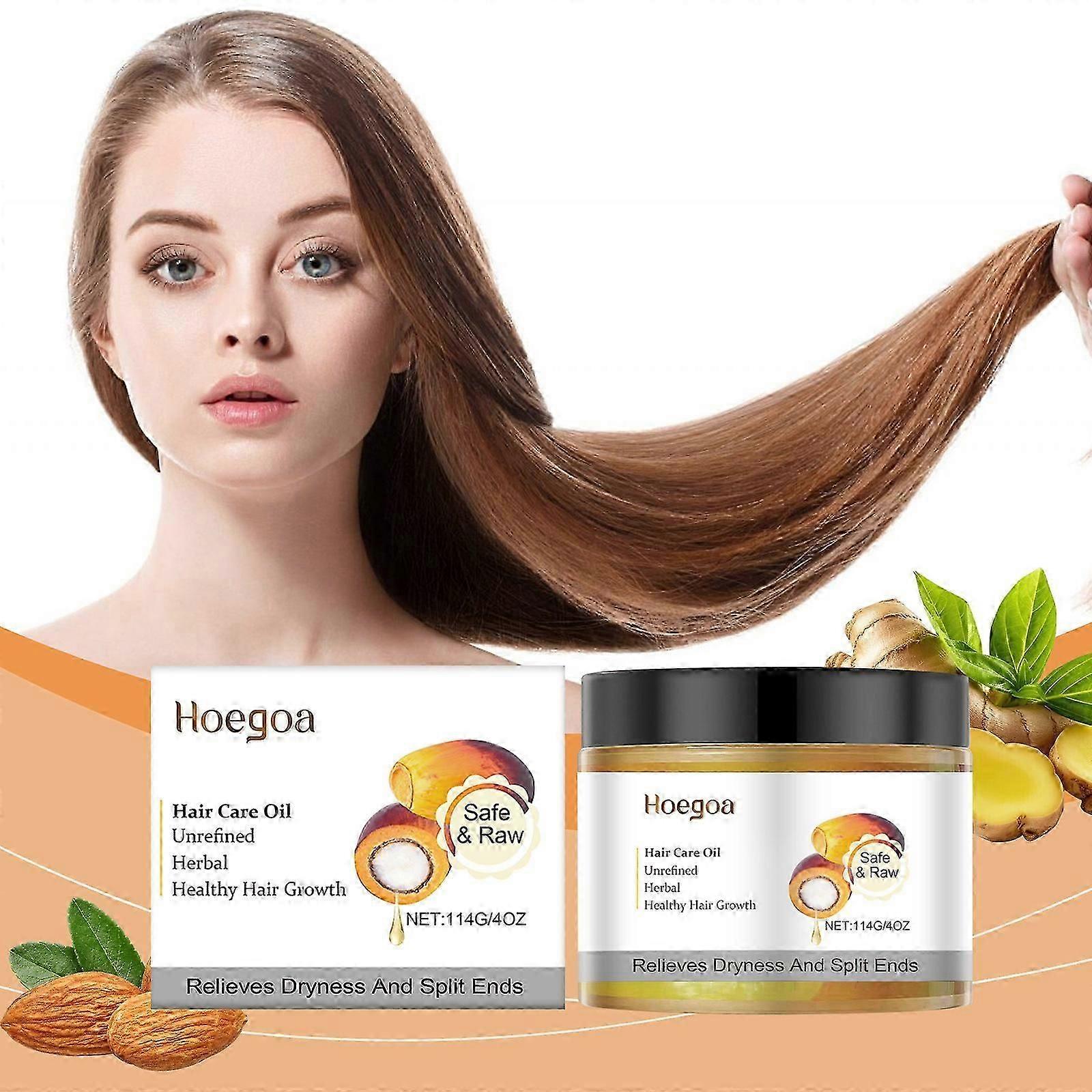 Condicionador de óleo nutritivo para cuidados com os cabelos para crescimento de cabelos mais grossos e cheios, máscara capilar de reparo hidratante para cabelos secos, danificados e crespos