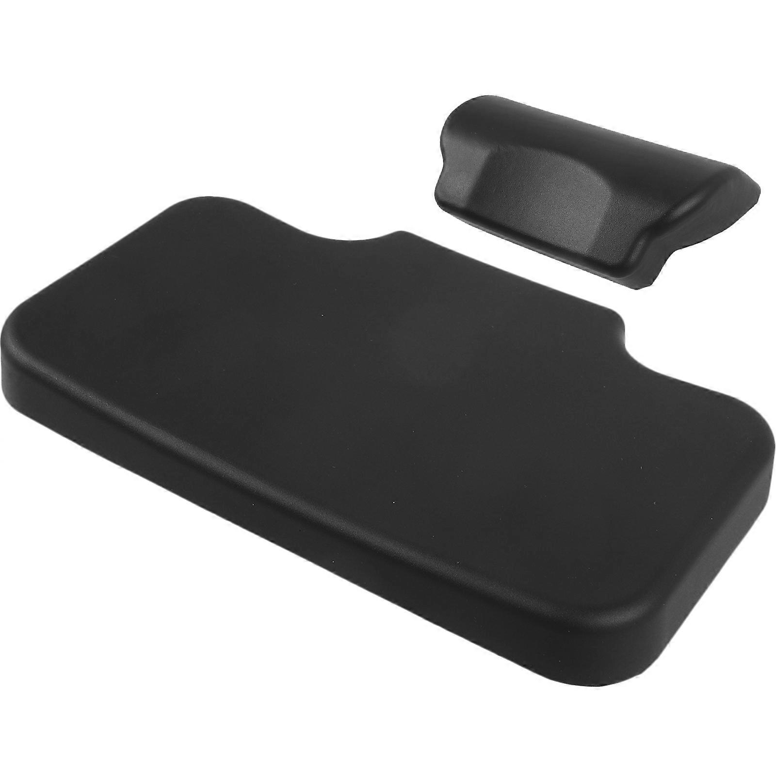 トラベルバックピロートランクパッドクッション衝撃吸収ブラック27.70X17.70X1.50CM 1セット