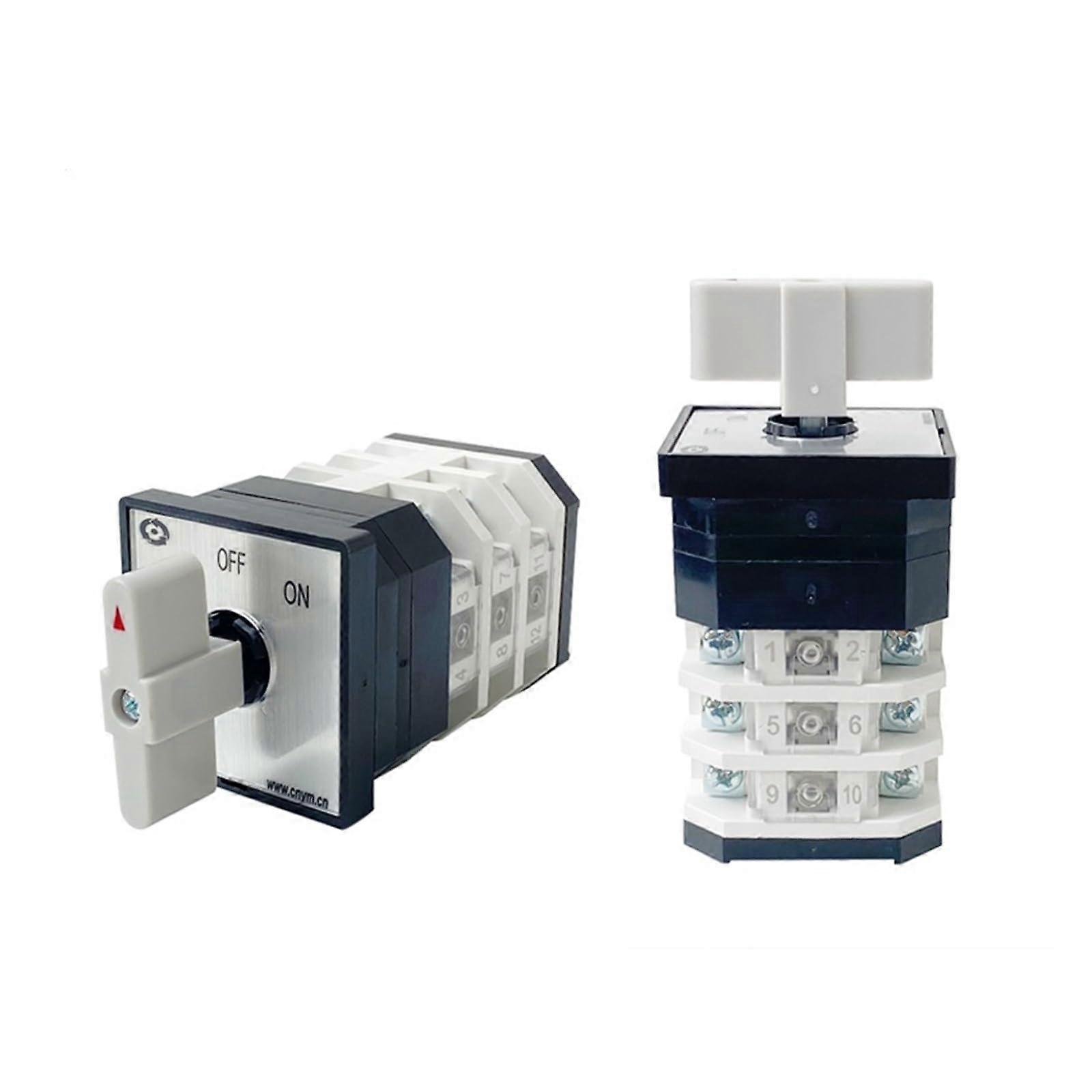 LW1216/3 OffON Two Positions 2 Poles Layers 380V 16A Control Circuit Power Supply Main Rotary Cam Switch