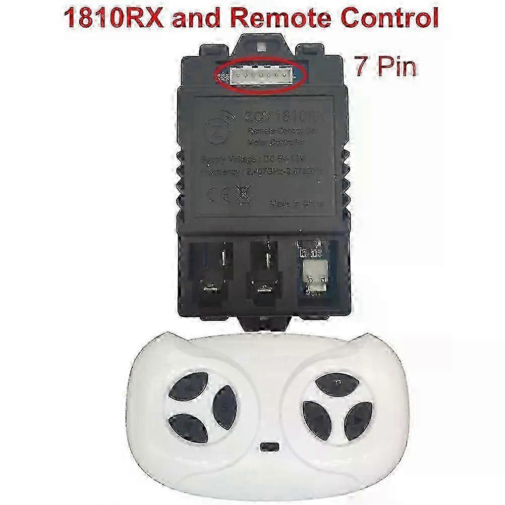 JR1810RX 6 12V Control Box for Kids Electric Car ZCY1810RX Receiver 5 Pins 7 Pins Remote Control Receiver Controller.