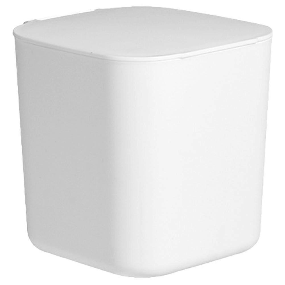 Desktop Rubbish Basket Tiny Garbage Can Cabinet Placement PP Material 1Set Odor Reduction