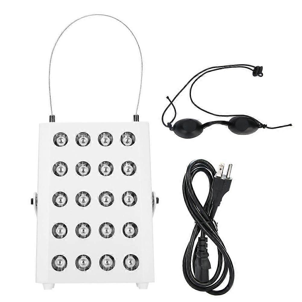 60W LED-Infrarotlicht Physiotherapielicht Rotlichttherapielampe (US-Stecker 100-265V)YMMR)