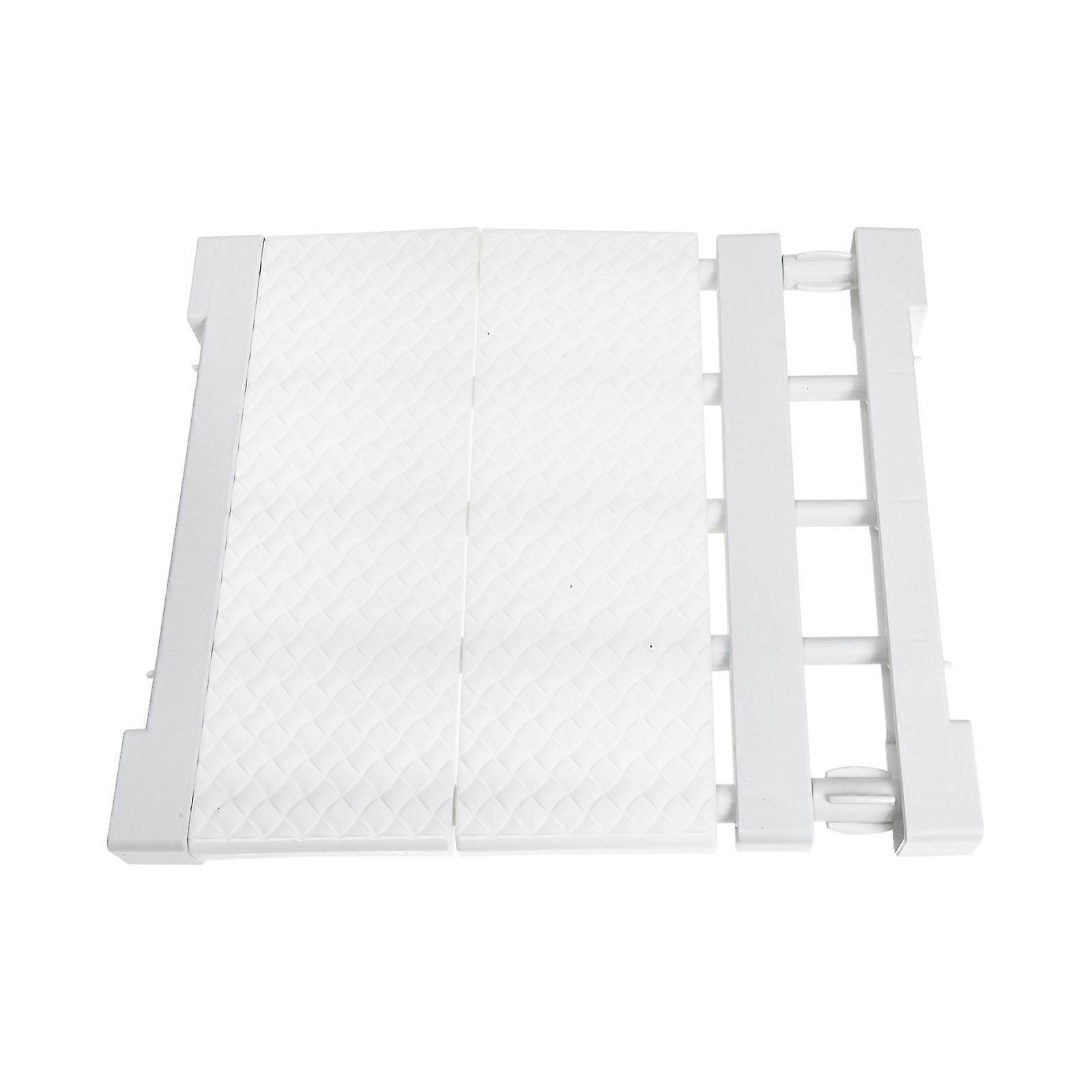 Practical Tension Shelf Expandable Closet Shelf PP Material Home Use Narrow Space Organization 30-40cm Length 1Set