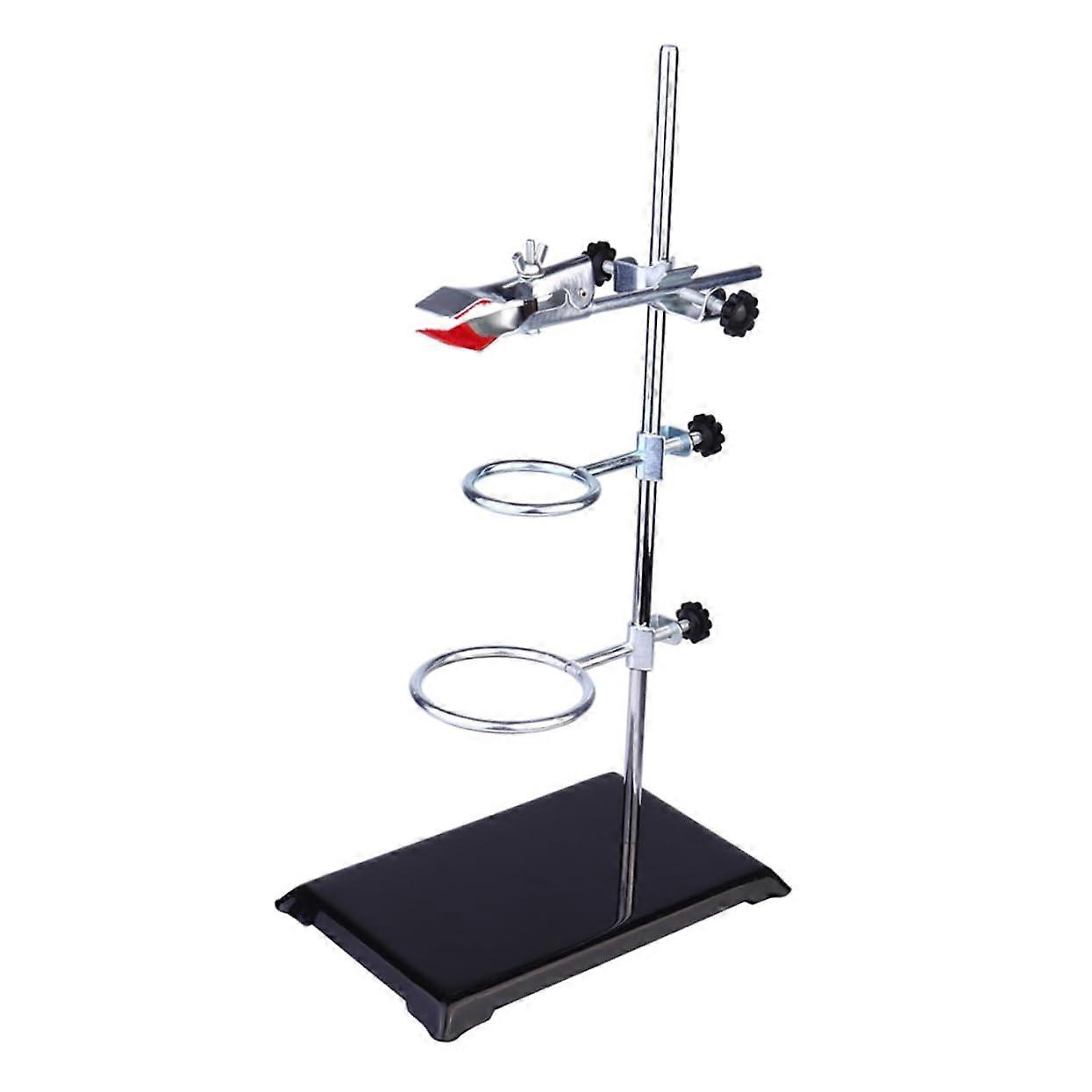 Laboratory Metal Stand Stable Test Tube Stand for Chemical Experiments Robust Laboratory Stand for Teaching Purposes Scientific Applications