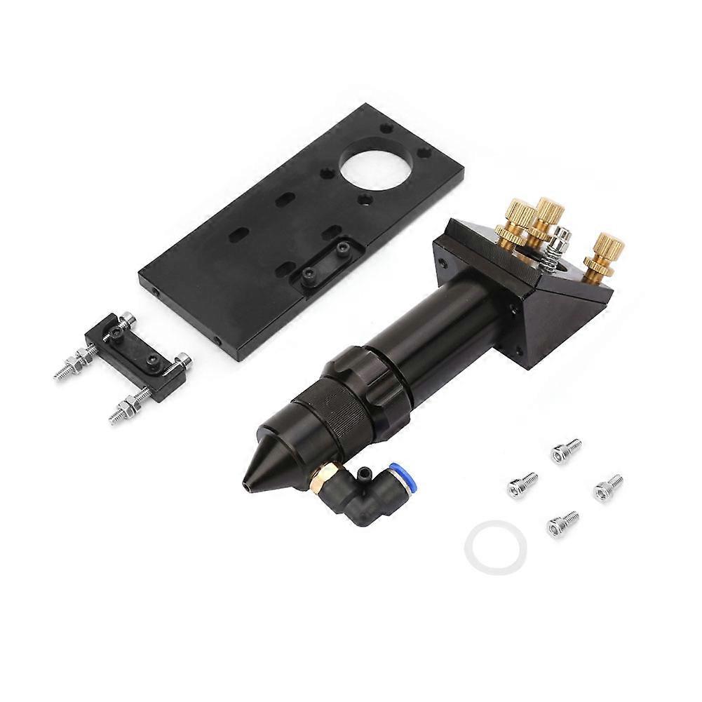 CO2 Laser Head Focus Lens D20mm FL50.8/101.6mm for Laser Engraving Machine(with Mount Plate)