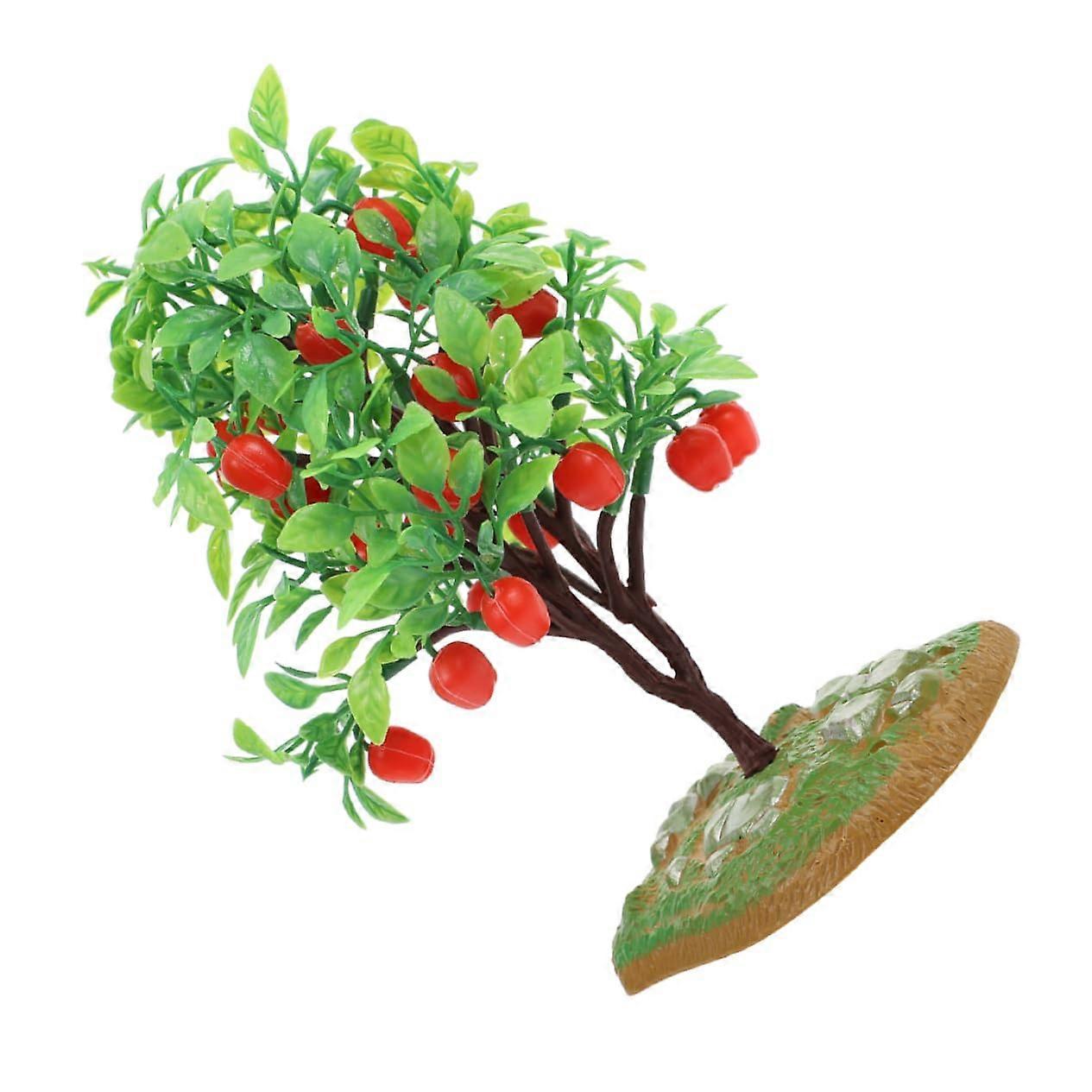 Apple Tree Model Diorama Accessories for Model Railway Craft Mini Trees