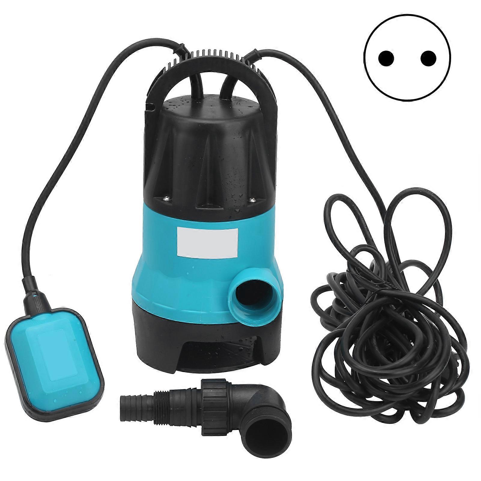Submersible Pump Automatic 550W Large Flow Clean Dirty Water with Float Switch CSP550DEU Plug AC230V