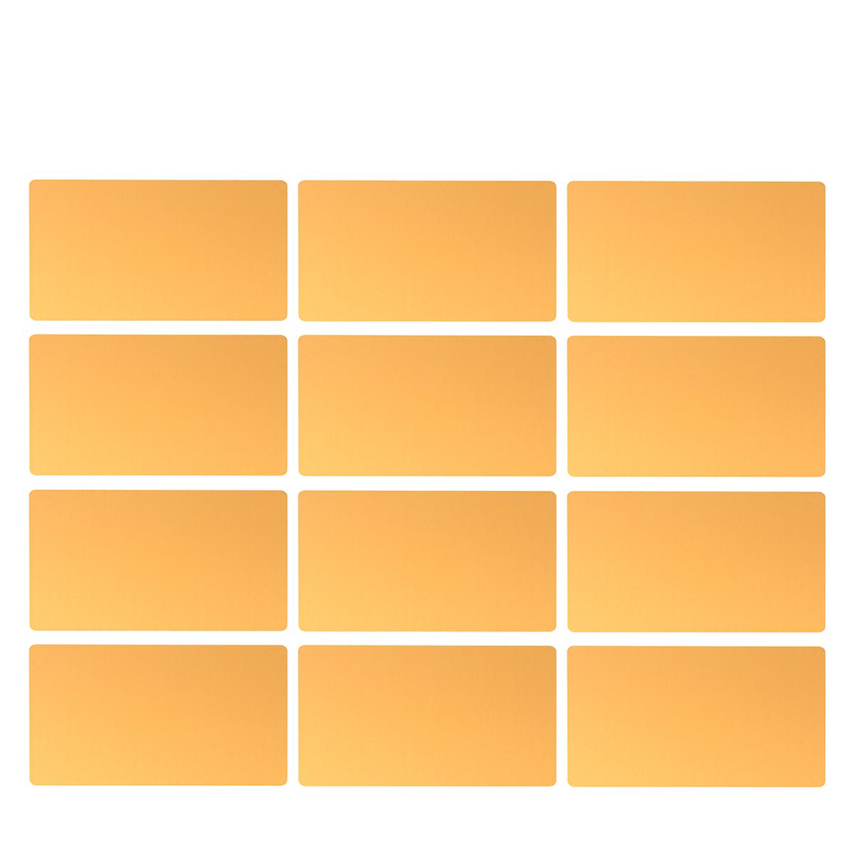 Engraving Blank Plate Aluminium Material DIY Capable 50Pcs