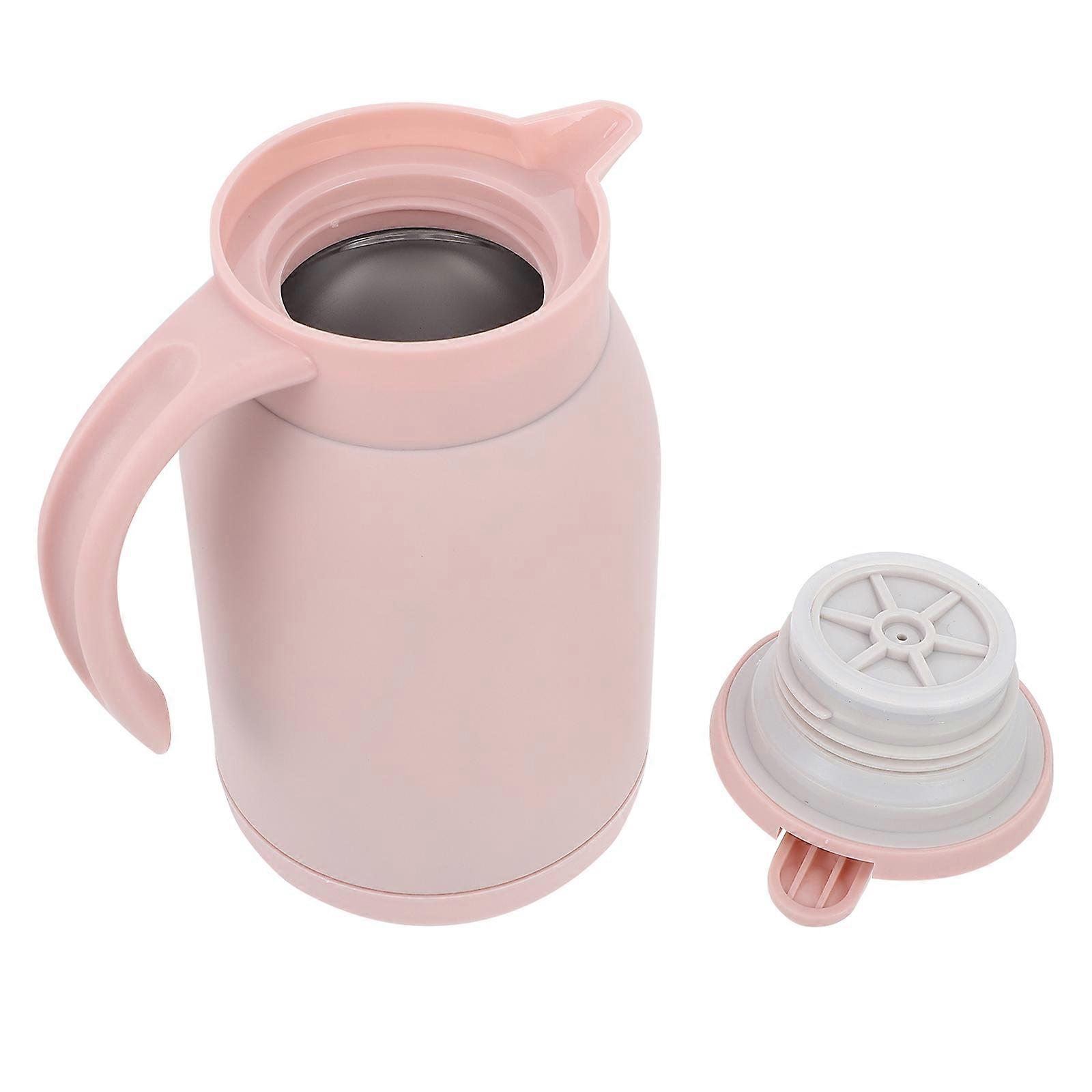 Thermal Kettle Insulation Kettle Practical Insulated Coffee Pot Stainless Steel Outdoor Use Macaron Style Portable Kettle 1Pack