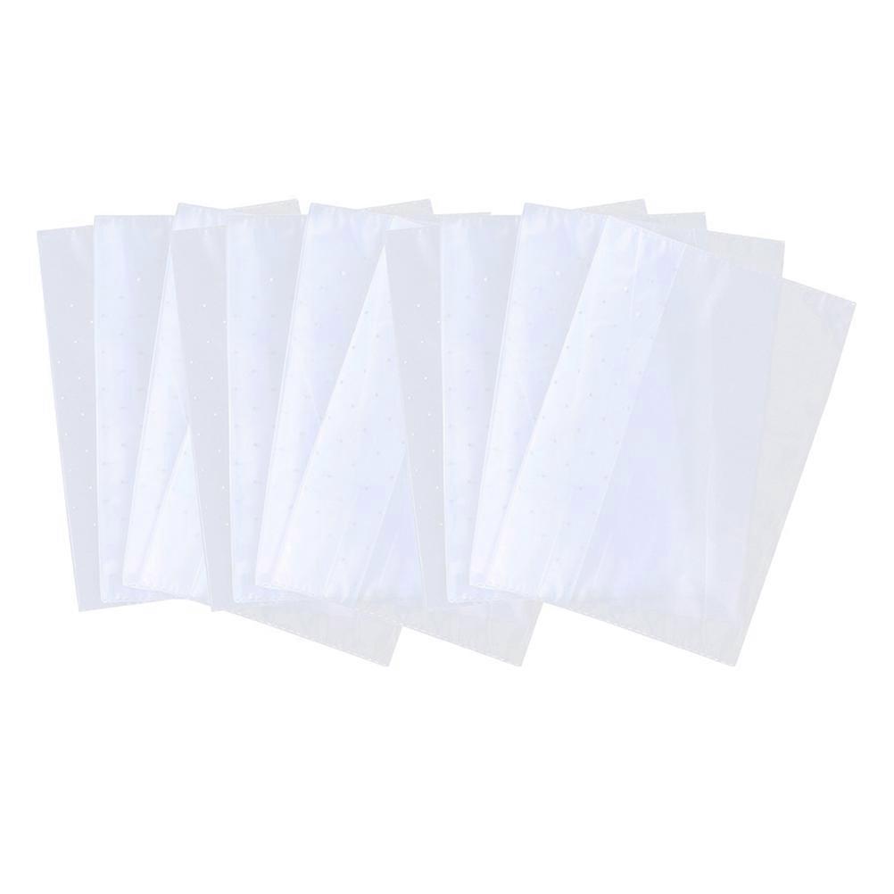 Disposable Sink Filter Bag for Vegetable Washing and Garbage Strainer White PE Material 60 Pieces