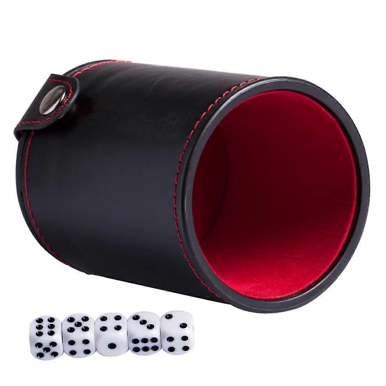 1 Set of Dice Cup with Lid, Double Dice Cup with Holder, Storage Cup for Game Tools, Container for Club Entertainment Accessories,  Material