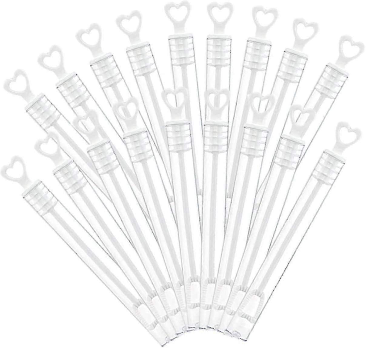 72 Pcs Heart-Shaped Bubble Blowing Wands with Empty Bottles for Kids, Plastic Bubble Toys with Soap Solution for Outdoor Play and Mini Gifts