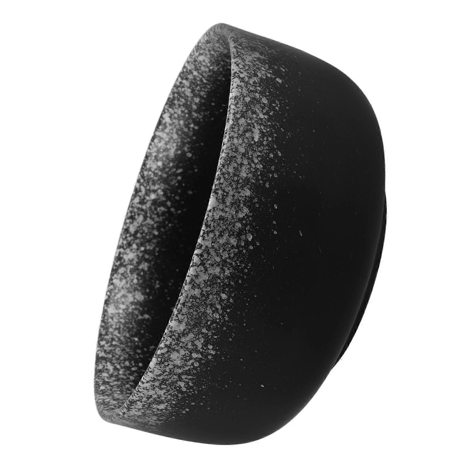 Black Ceramic Soup Bowl for Home Use with Smooth Surface and Excellent Texture 6 5 inch