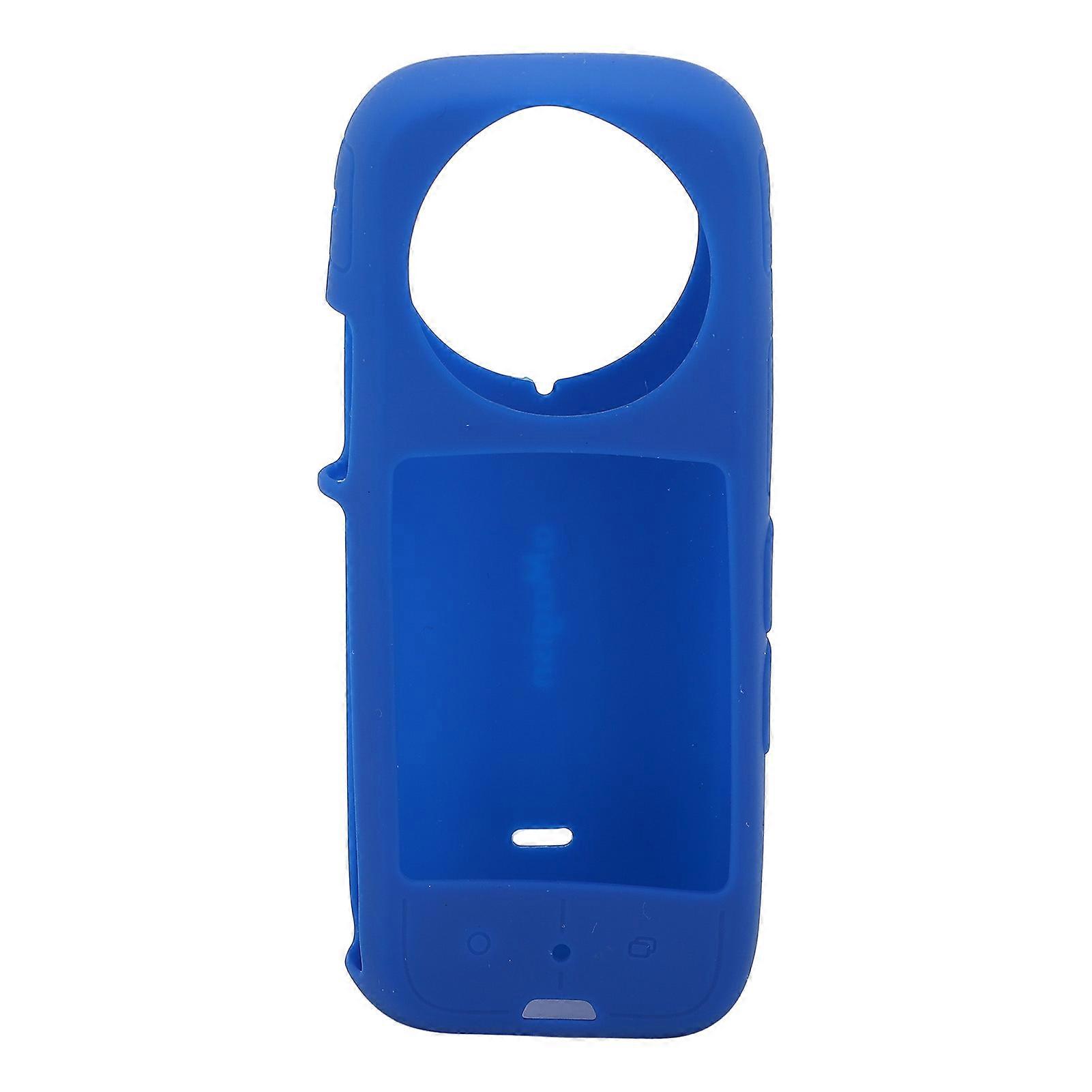 Action Camera Silicone Case Lightweight Soft Camera Case Cover Silicone Sleeve for Insta360 X3 Camera Blue