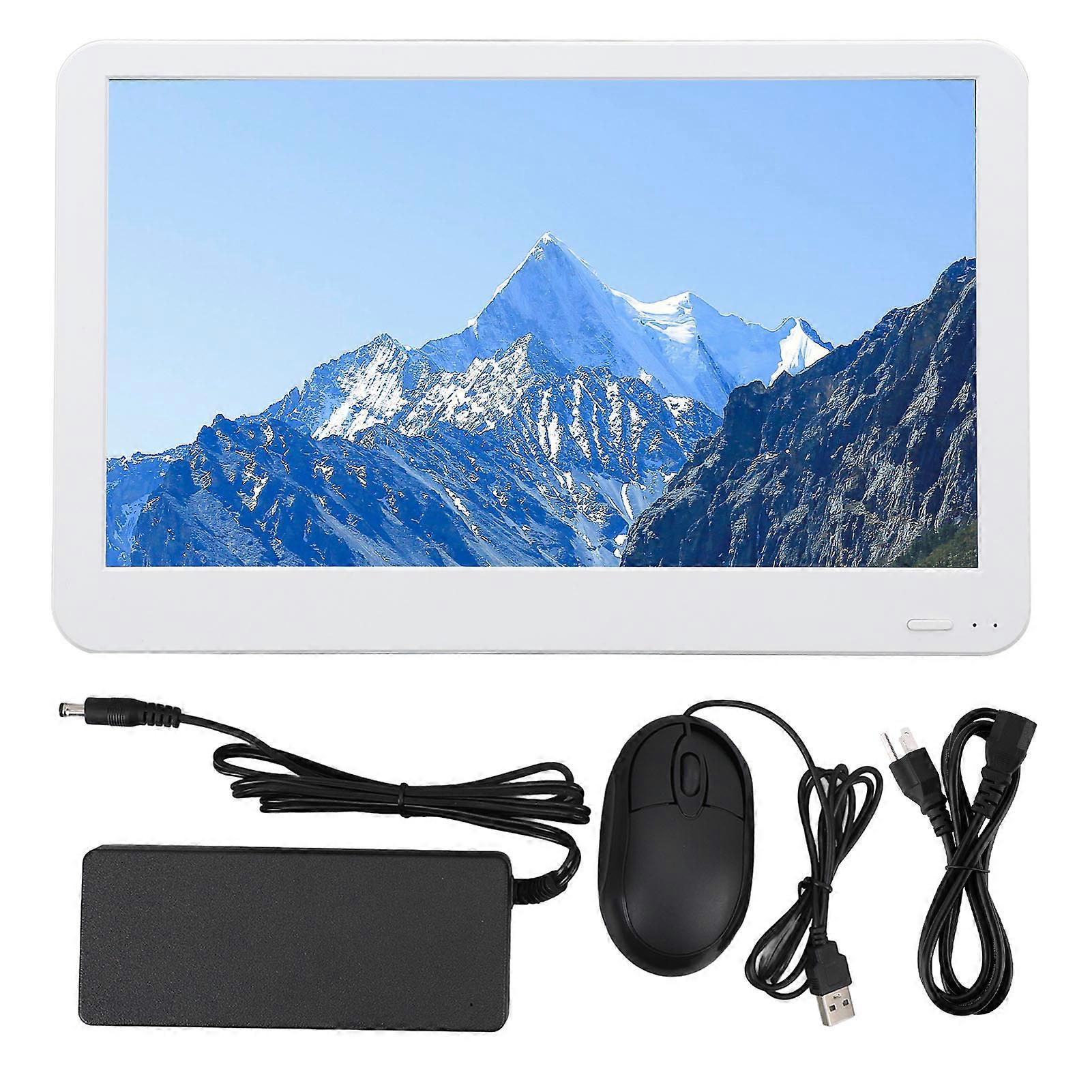 11.5 Inch 8 Channels POE HD Network Video Recorder for Home Security Camera Wireless NVR Monitor Video Recorder with Dual Antennas 100 to 240V US Plug