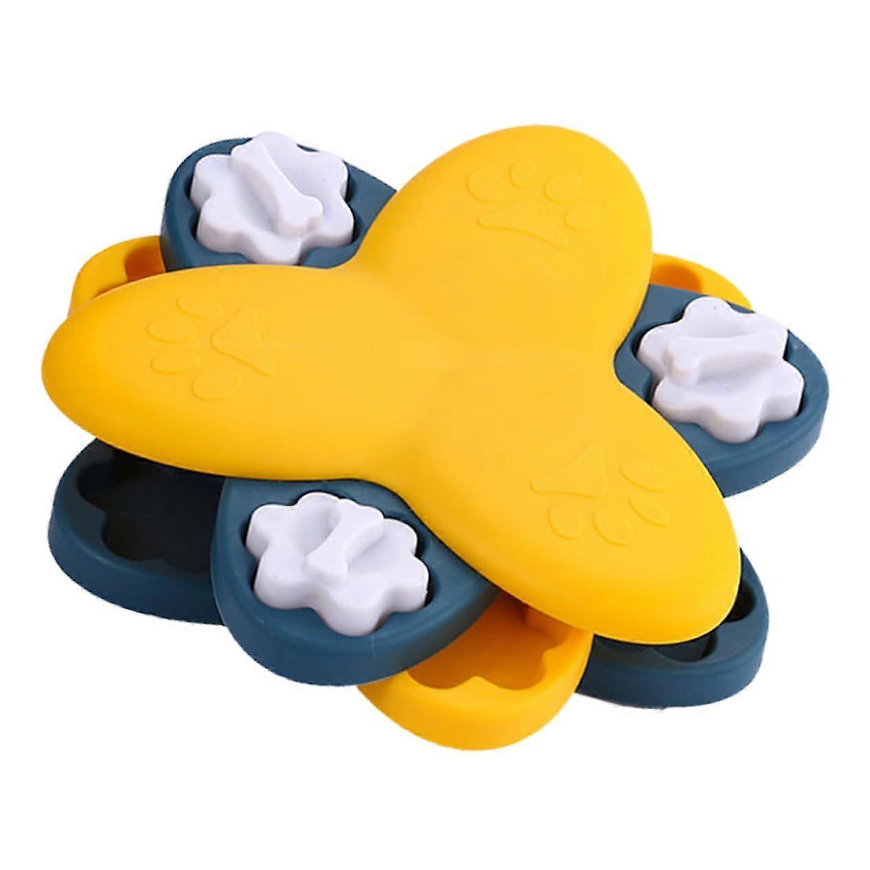 Interactive Dog Feeder Adjustable Openings Durable NonSlip Promotes Slow Eating Suitable for Small Medium Dogs