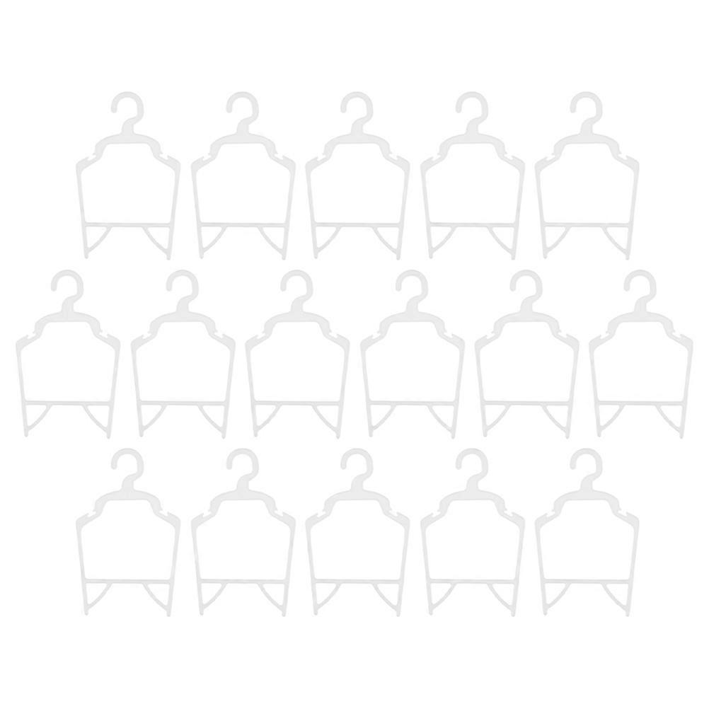 15Pcs Creative Plastic Hangers for Pets Portable Dog Coat Display