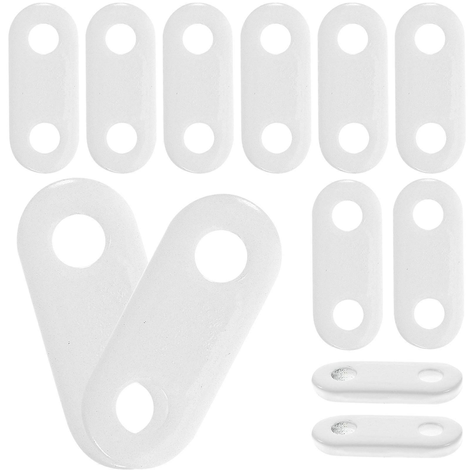 Drapery Weights for Curtains Bottom Iron Weighting Prevent Floating Home Decoration Rectangle 3.5x1.5cm 12Pcs