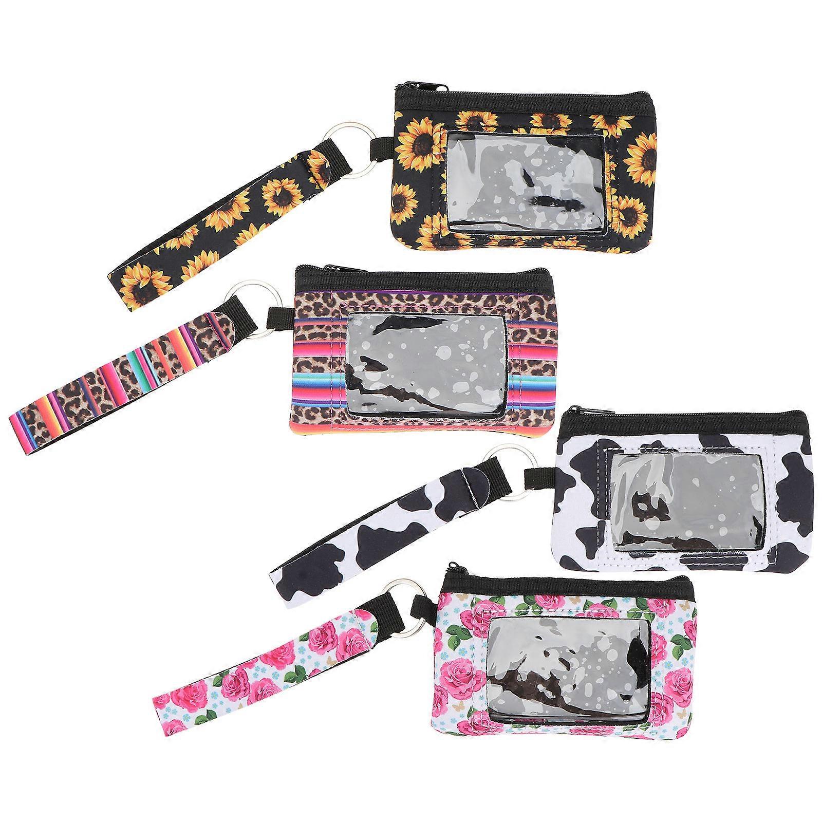 Travel Convenience Small Pouches For All Kinds Of People 13.5x8.5cm Coin Storage With Zipper Design 4Pcs