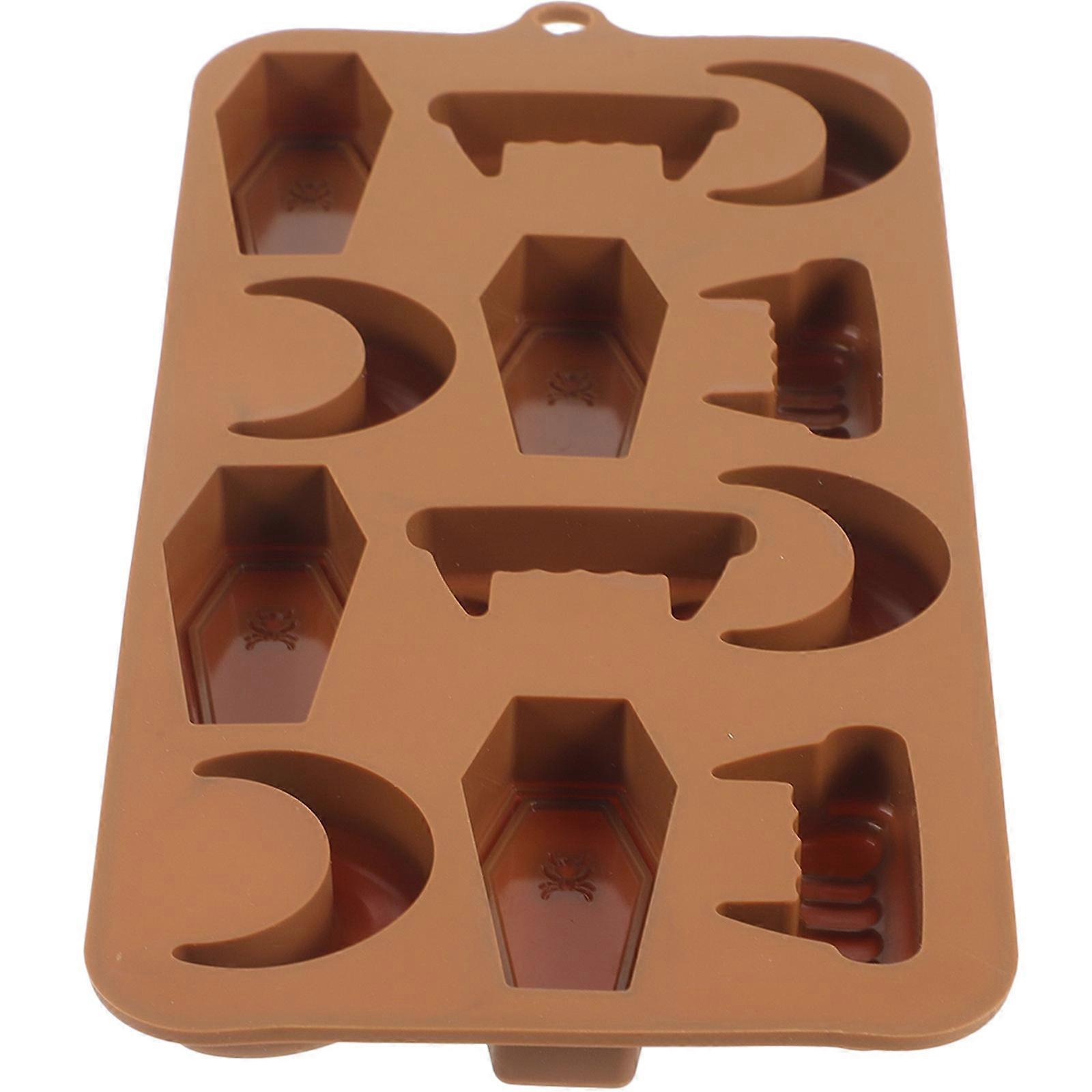 Chocolate Shaping Mold For Home Users DIY Design 22X10Cm Easy To Use Silicone Mold 1Pcs