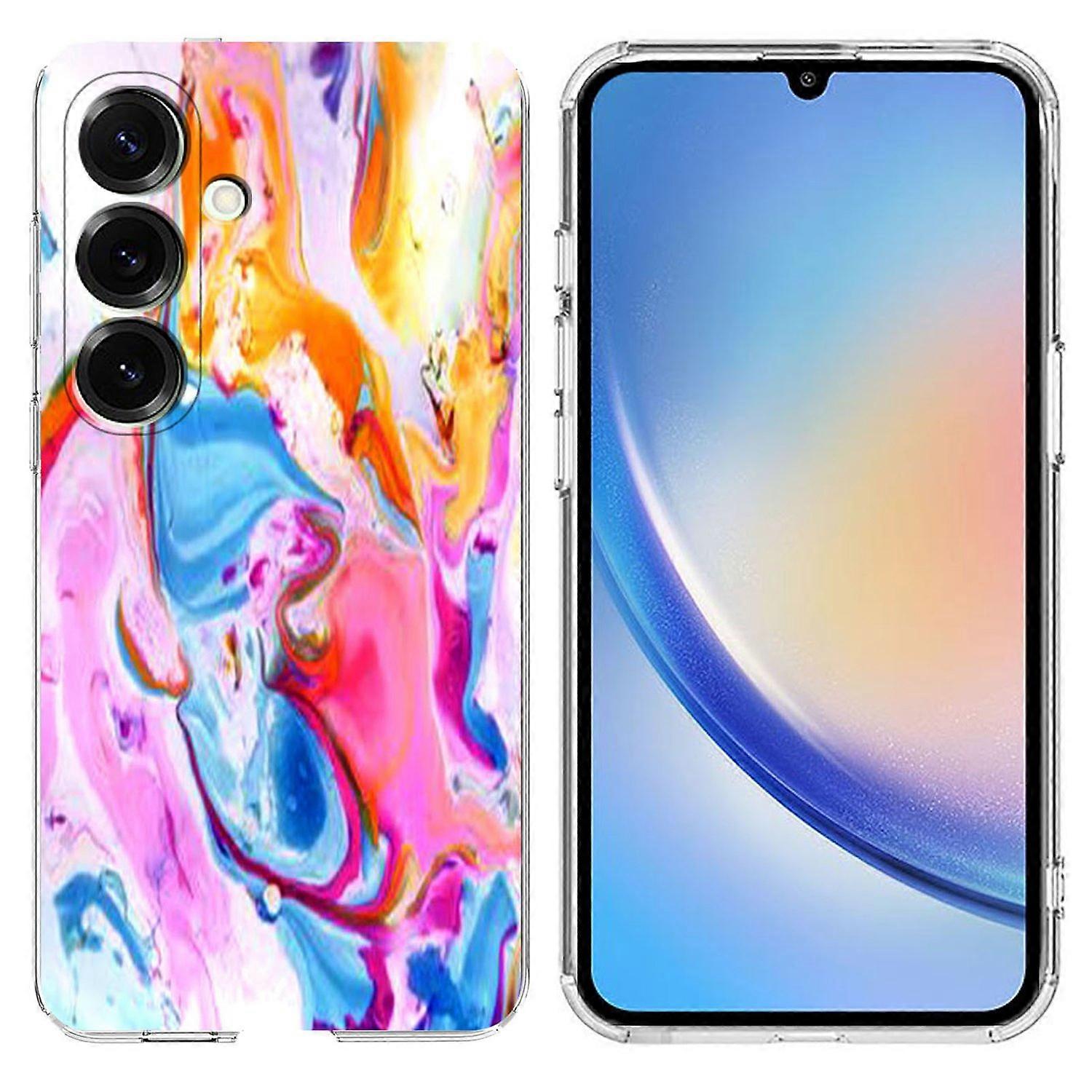 For Samsung Galaxy A15 4G A15 5G Case Marble Pattern Printing Soft TPU Phone Cover