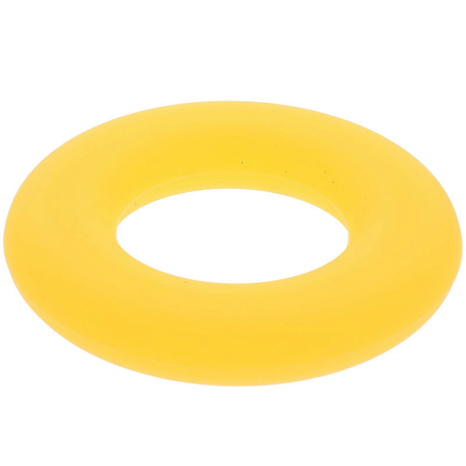 Saksofon Mute Ring Profesjonell Alto Silikon Lydabsorber For Saksofon Gul