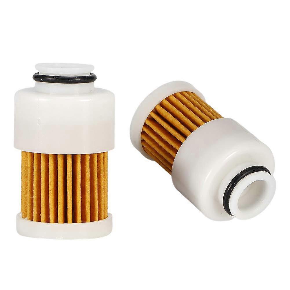 2 Pack Fuel Filter Oil Strainer ABS for Yamaha Outboard F30 F40 F50 F60 F70 F90 F115 HP