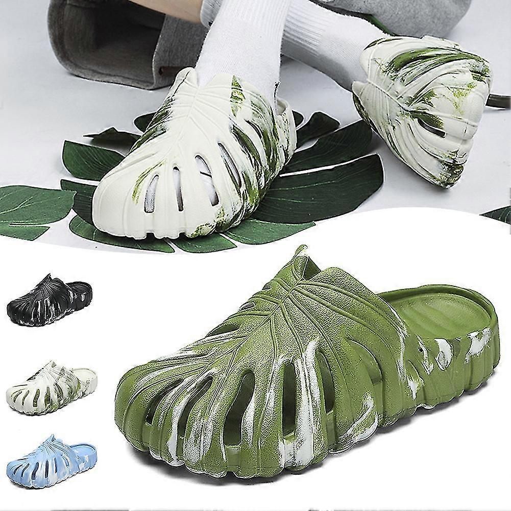 Variegated Monstera Slippers for Women & Men - Breathable Non-Slip EVA  Thick Sole Pillow Slides, Quick Drying Beach Sandals | Fruugo UK
