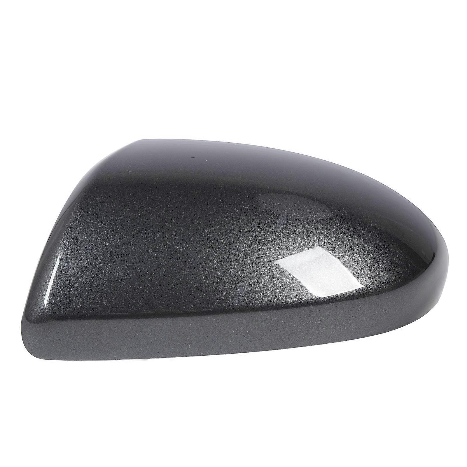 Black Side Rearview Mirror Housing Cap ABS Material for Vehicle Protection Stylish Design